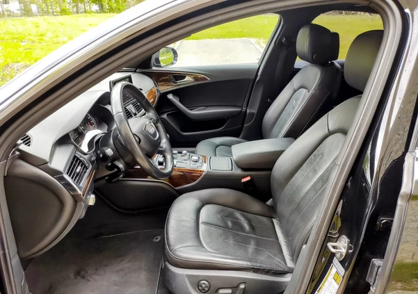 Audi A6 cena 60900 przebieg: 114000, rok produkcji 2014 z Łódź małe 277